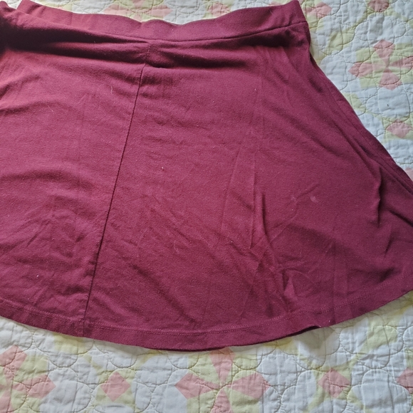 Red Skater Skirt - Picture 2 of 4